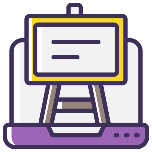 희고 매끄러운 칠판 무료 아이콘