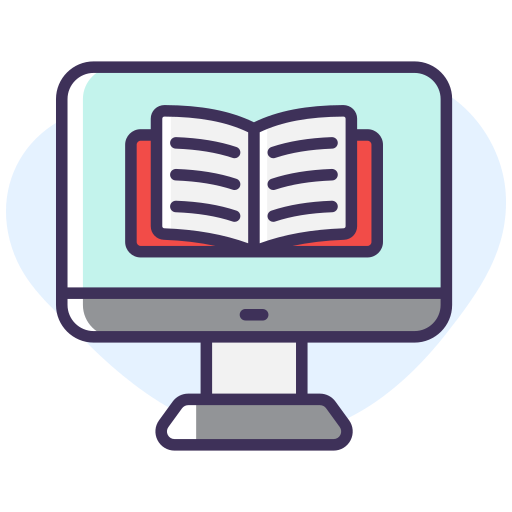 educación en línea icono gratis