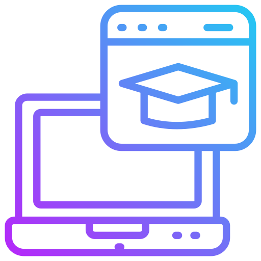 Educational video free icon