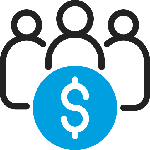 fondo de inversión icono gratis