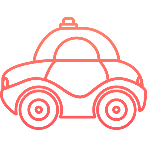 coche de policía icono gratis