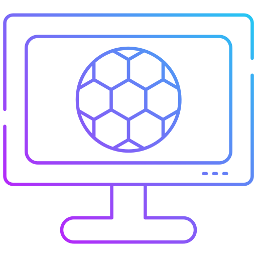 partido de fútbol icono gratis