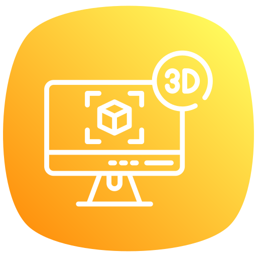 modelo 3d icono gratis