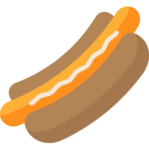 hot dog icono gratis