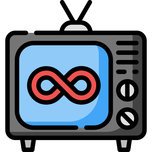 Televisão grátis ícone
