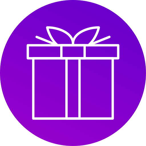 Gift box free icon