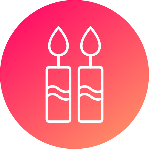 Candle free icon Candle free icon
