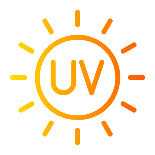 protección uv icono gratis