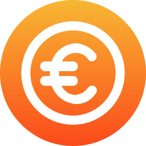 euro icono gratis