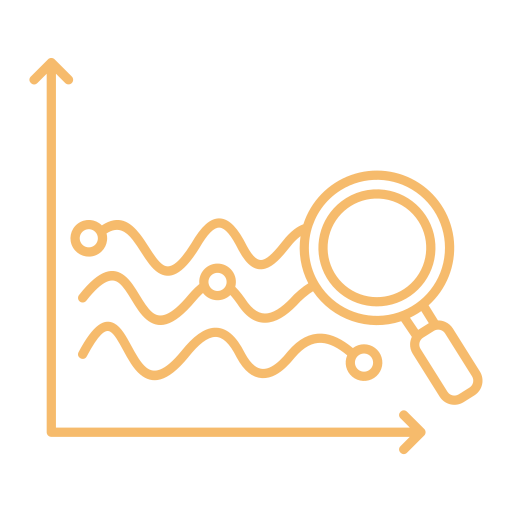 ola de datos icono gratis