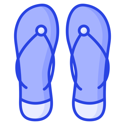 chancletas icono gratis