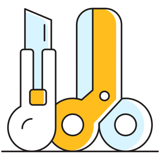 Cutting free icon Cutting free icon