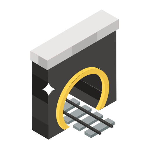 estación de ferrocarril icono gratis