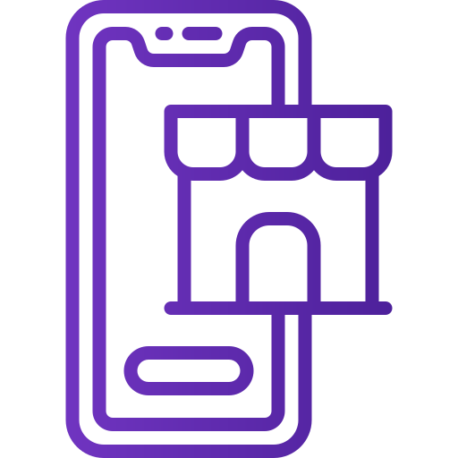 Mobile commerce free icon