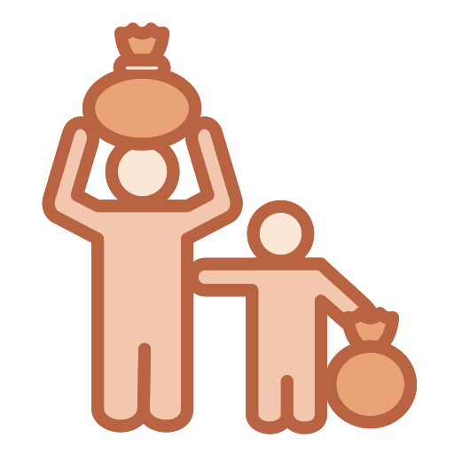 refugiados grátis ícone refugiados grátis ícone