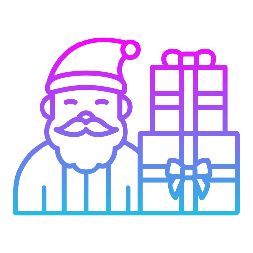 papá noel icono gratis