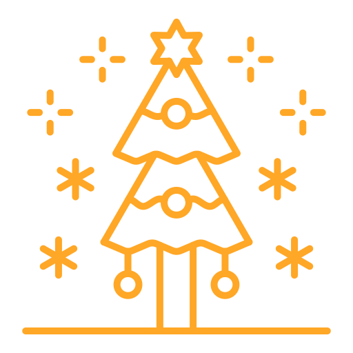 árbol de navidad icono gratis