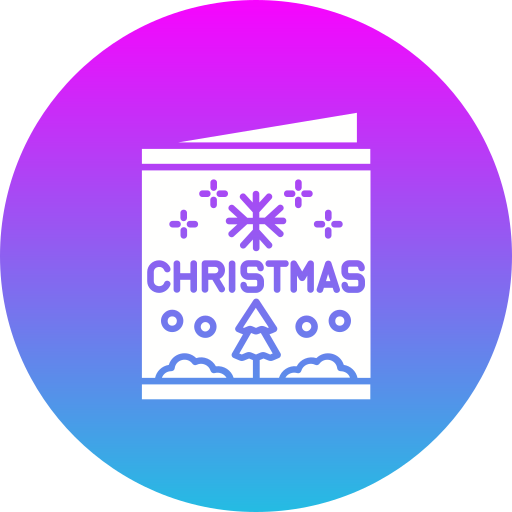 tarjeta de navidad icono gratis