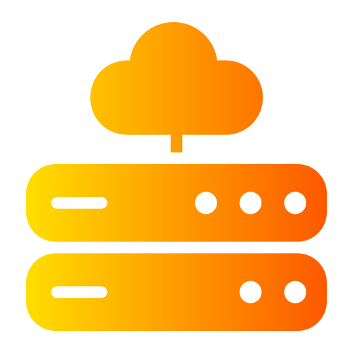 almacenamiento en la nube icono gratis