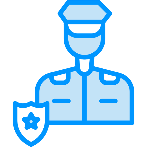 policía icono gratis