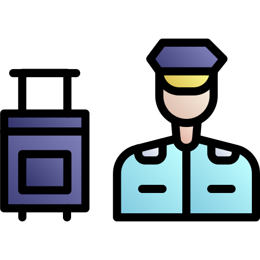 Security personnel free icon