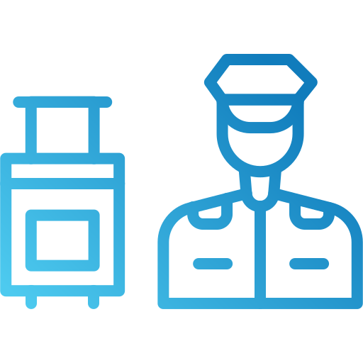 personal de seguridad icono gratis