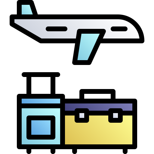 viaje de negocios icono gratis