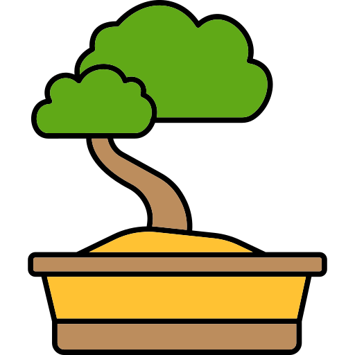 Árbol bonsai icono gratis