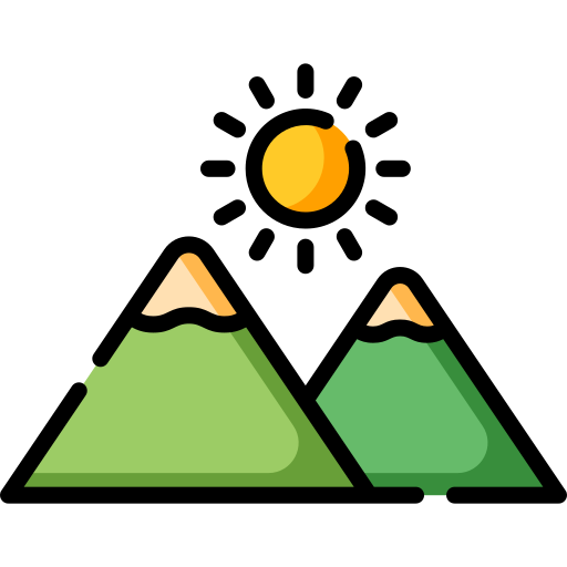 Mountain Special Lineal color icon