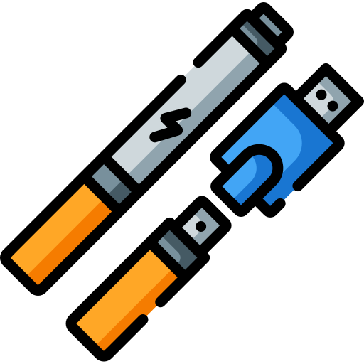 icono de cigarrillo electrónico, estilo de dibujos animados 14143568 Vector  en Vecteezy