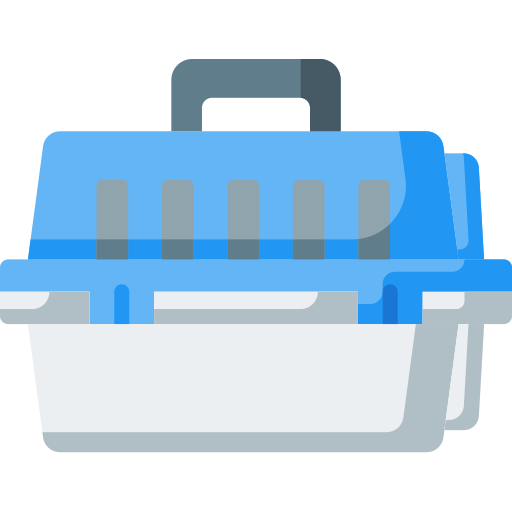 Dog carrier free icon