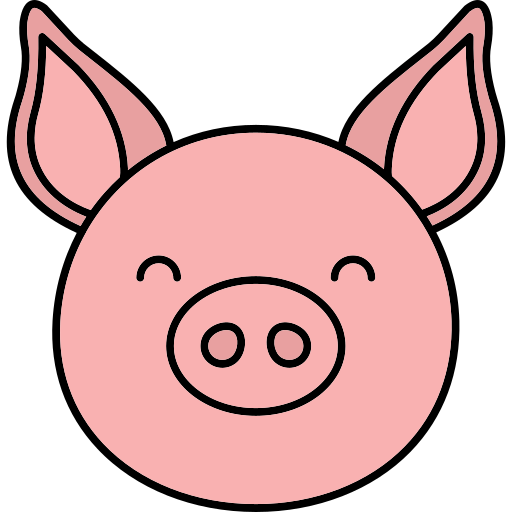 cerdito icono gratis