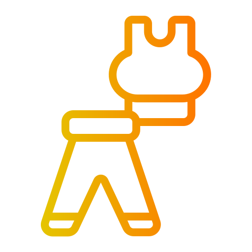 ropa deportiva icono gratis