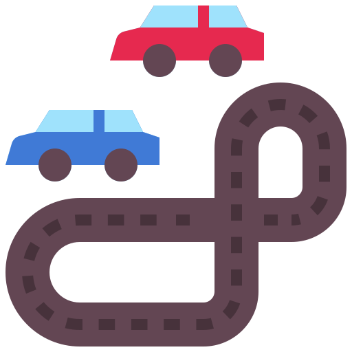 Toy car free icon