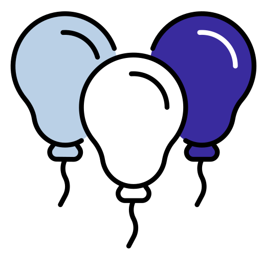 des ballons Icône gratuit