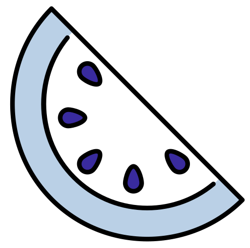 pastèque Icône gratuit