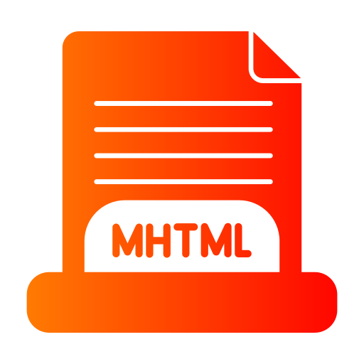 mhtml icono gratis