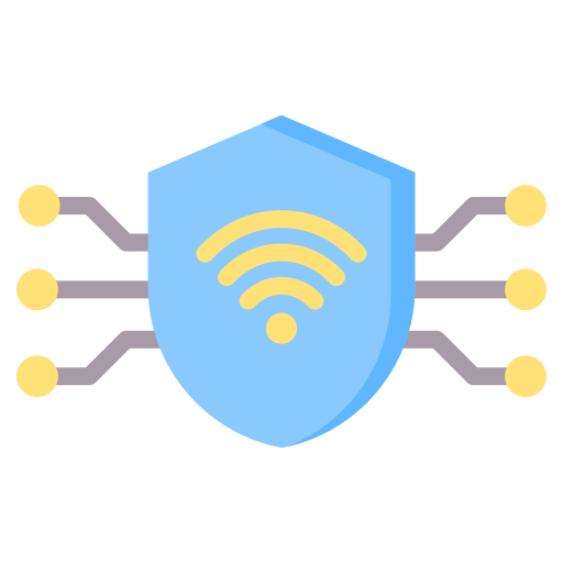 la seguridad cibernética icono gratis