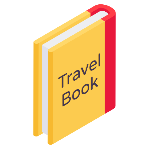 livro de viagem grátis ícone