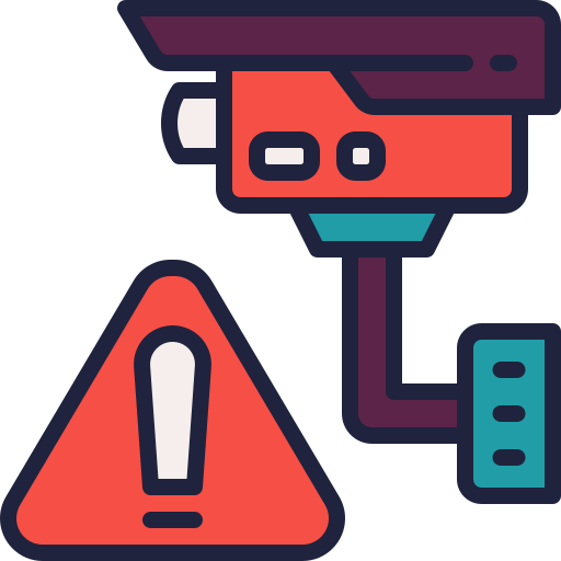 circuito cerrado de televisión icono gratis