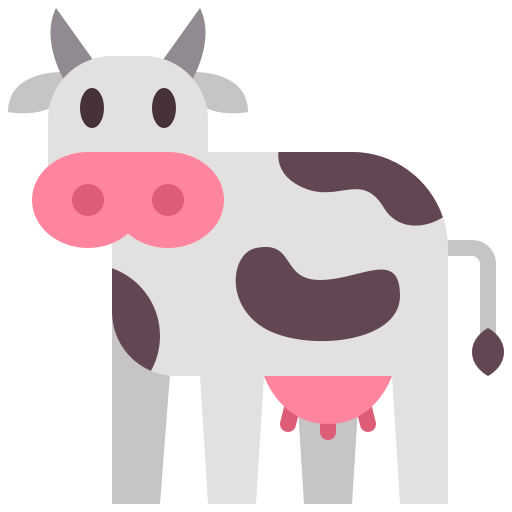 vaca icono gratis