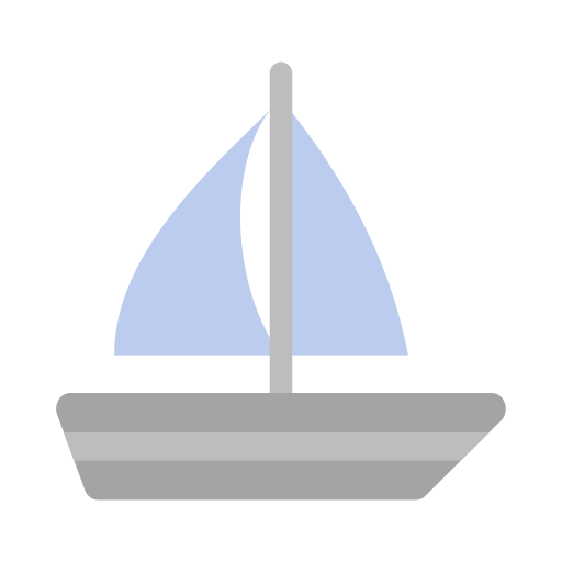 Sail boat free icon Sail boat free icon