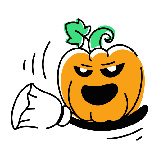 calabaza aterradora icono gratis