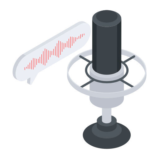 팟캐스트 무료 아이콘