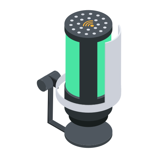 팟캐스트 무료 아이콘