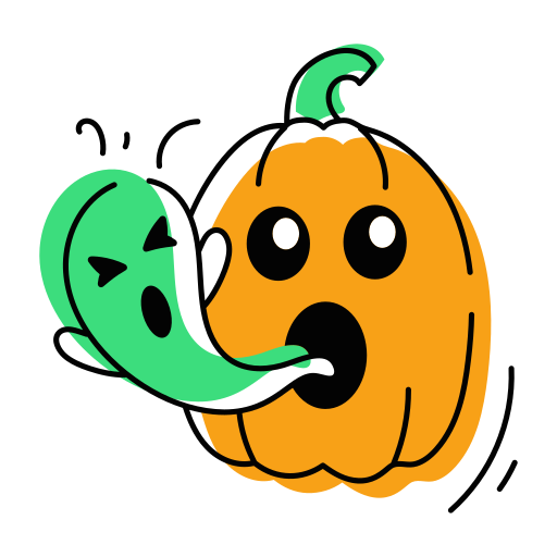 calabaza aterradora icono gratis