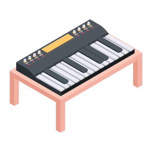 piano icono gratis