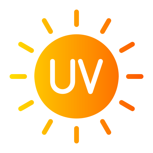 protección uv icono gratis