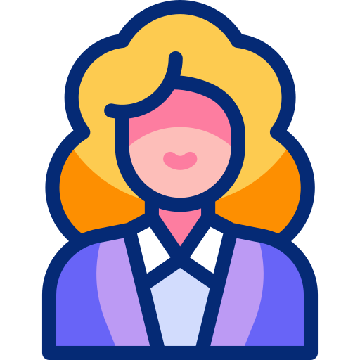 mujer de negocios icono gratis