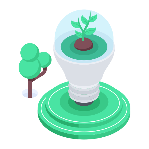 energía ecológica icono gratis